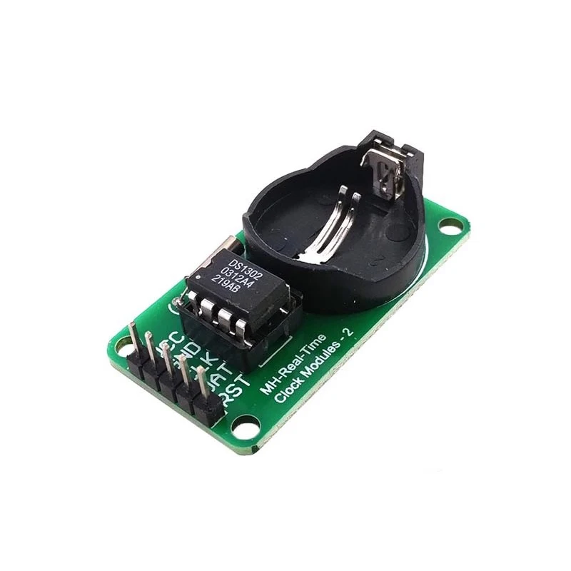 Модуль часов DS1302 в режиме реального времени с батареей кнопки CR2032 31x8 RAM 1 шт.