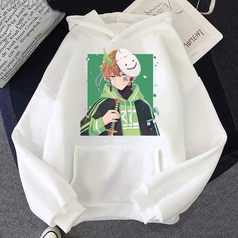 

Boy girls Dream Smp Anime Hoodie Women Loose Oversized Sweatshirts Unisex Kawaii Jumper Japanese Streetwear Harajuku Pullovers