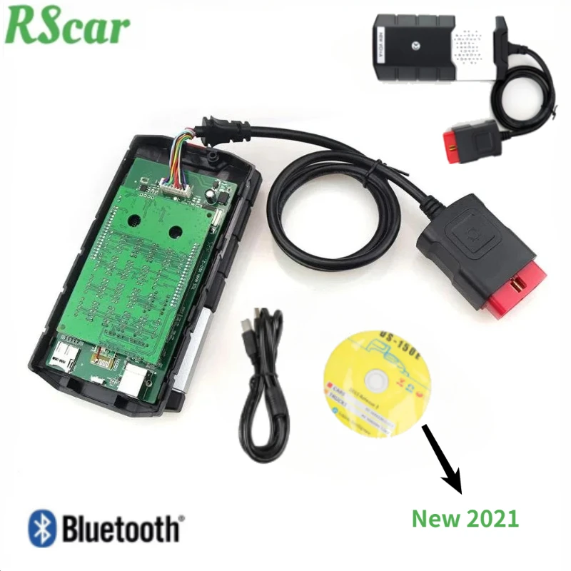 2024Новый Delphis Vd Ds150e Cdp 2023 2022 2021 V3 Диагностический инструмент Новый VCI с KEYGEN Bluetooth Obd2