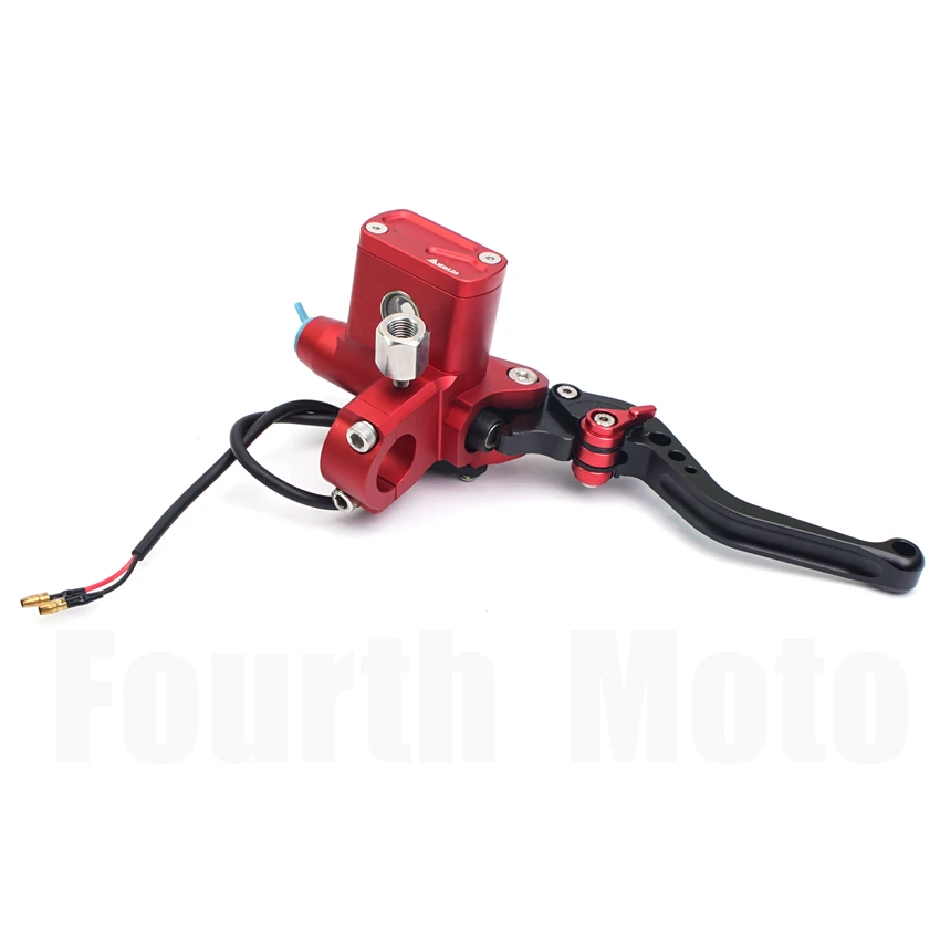 

Adelin PX6 Гидравлический тормозной рычаг сцепления 22 мм Главный цилиндр Servior Tank Brake 100–300CC Pitbike Street Pedal Scooter Bike