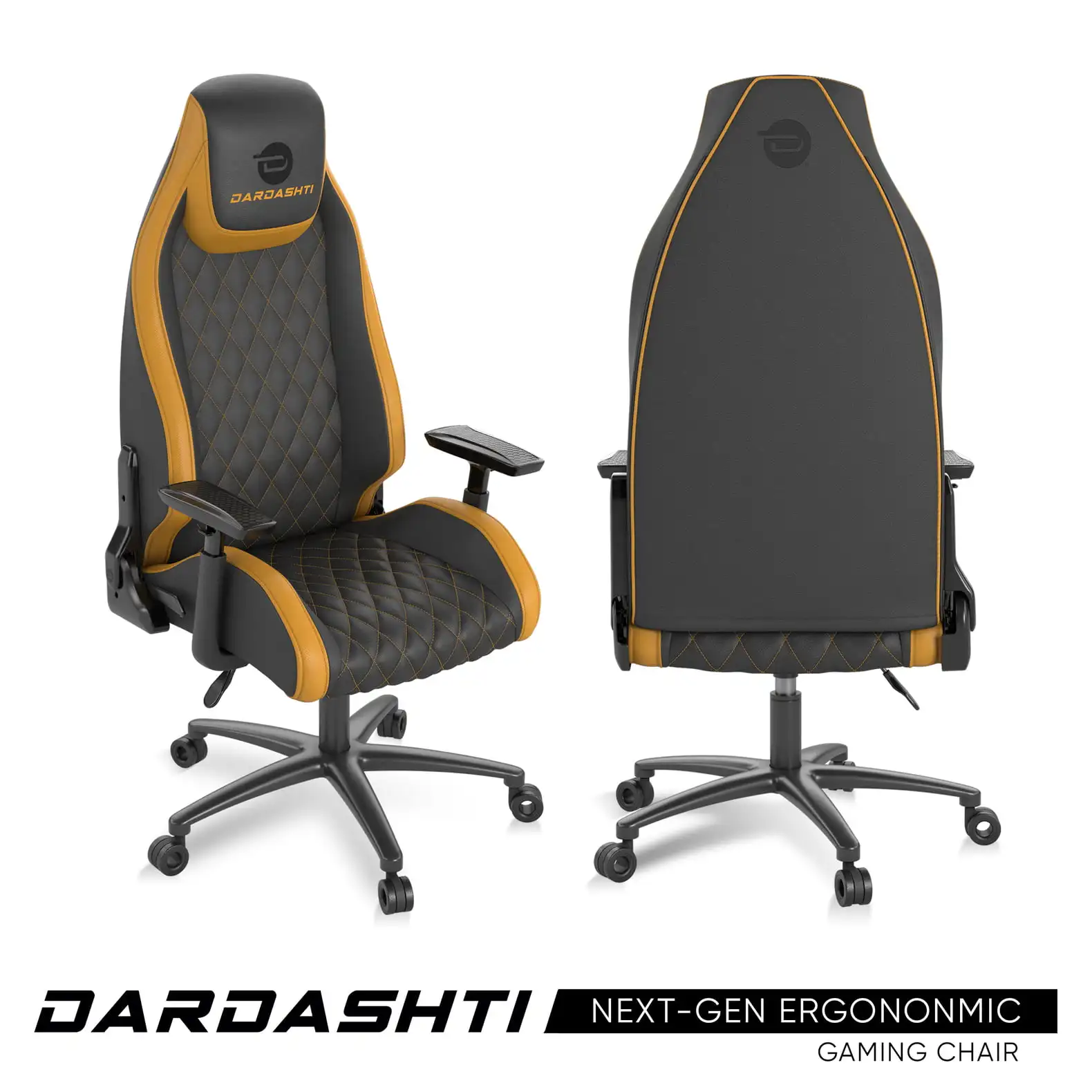 

Игровой стул Atlantic Dardashti коммерческого класса, эргономичный, желтая (78050358) мебель, эргономичный стул