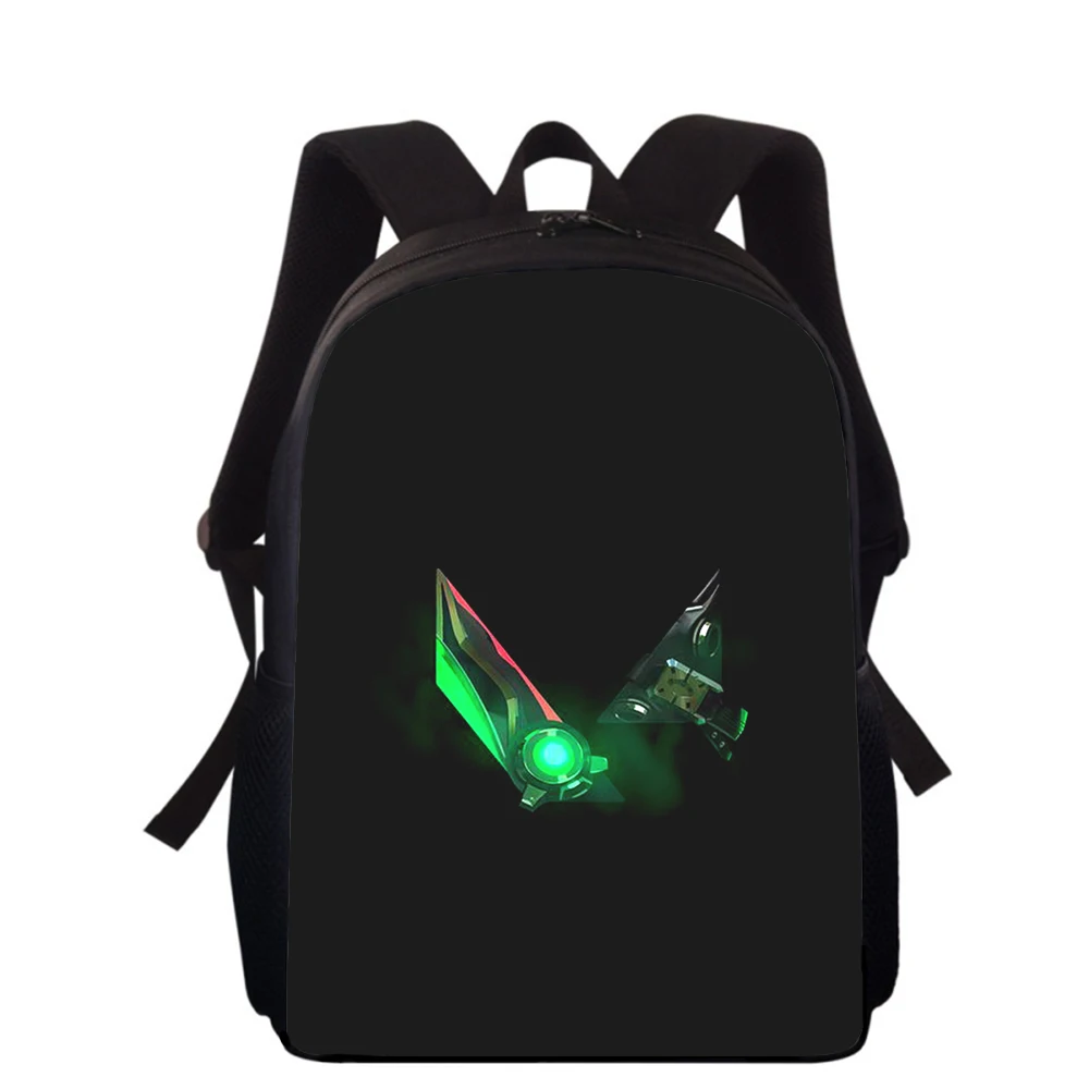 Shooting game Valorant 15” 3D Print Kids Backpack Primary School Bags for Boys Girls Back Pack Students School Book Bags