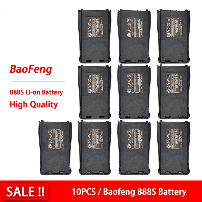 

BL-1 аккумулятор 1500mAh BF-888S Baofeng Walkie Talkie, совместим с BF-666S RT21/H777S/RT24V, двусторонняя радиосвязь