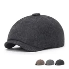 Мужские кепки газетчика, осенняя винтажная восьмиугольная кепка в елочку, женская мужская повседневная зеркальная шляпа для мужчин s