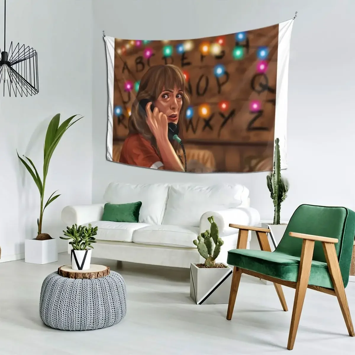 Настенный гобелен Joyce Byers 100% полиэстер