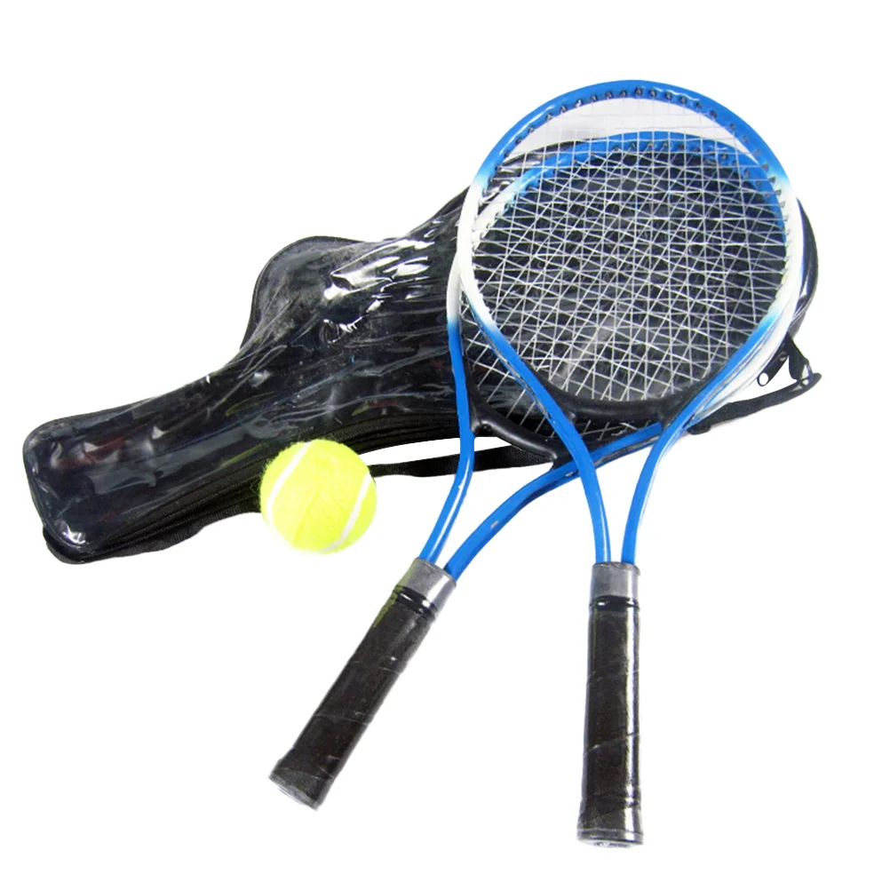 

1 Set Children Sports Badminton Set Tennis Racket and Balls Outdoor Sports Playing Set for Kids Children Toddlers ( )