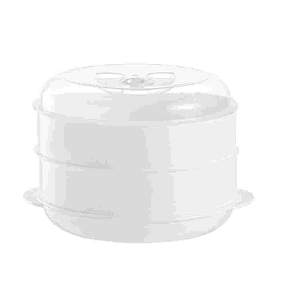 

Steamer Microwave Basketpot Container Veggie Steaming Vegetable Rice Cookerbowl Steam Organizer Cooking Storage Fridgedumpling