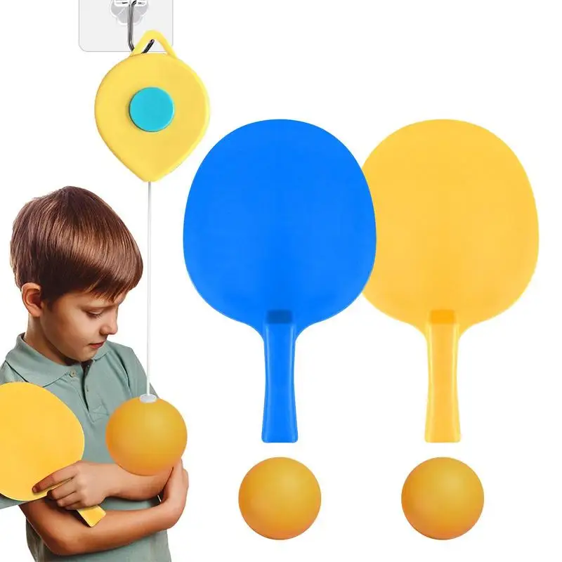

1Set Hanging Table Tennis Trainer Hand-eye Coordination Table Tennis For Parent-Child Interaction Indoor Hanging Table Tennis