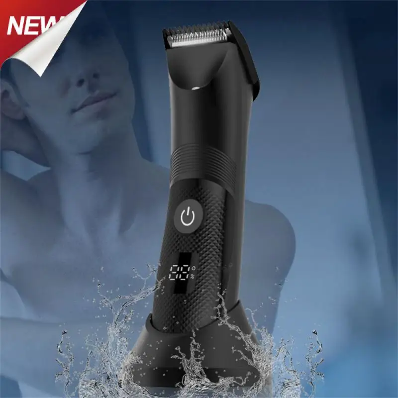

Multifunctional Electric Pusher Liquid Crystal Display Shaving Device Personal Health Care Hair Clipper Usb Charging Waterproof