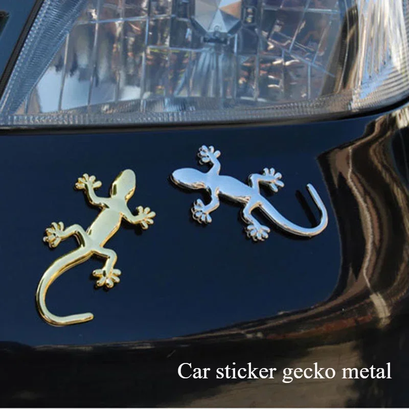 3d Пластиковая Наклейка Для Автомобиля С Ящерицей Gekko Водонепроницаемая Авто