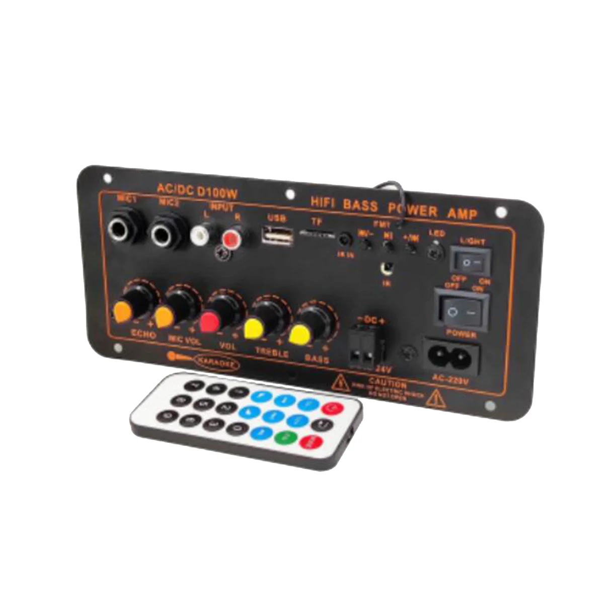 Стандартная плата усилителя Bluetooth D100 автомобильный усилитель материнская 12 В