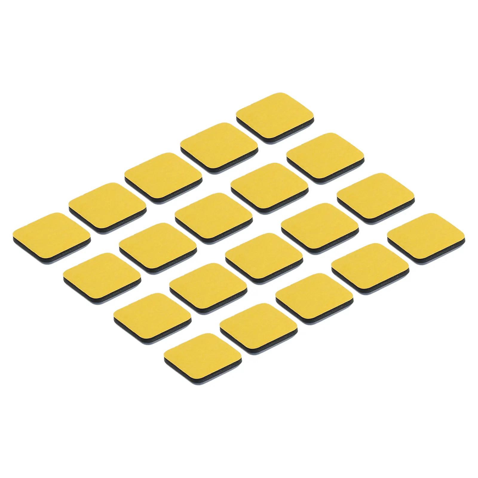 Для мебели Easy Moves Мебельные ползунки для статической 20 шт. 25x25 мм Самоклеящиеся