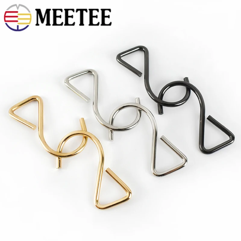 

Металлические крючки Meetee 20/25 мм, 10/30 шт.