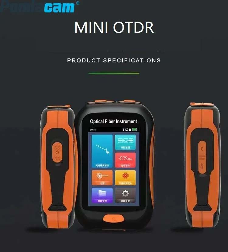 Мини-OTDR NK2800 Встроенный активный тестер оптоволокна с диапазоном 80 км и сенсорным экраном высокой четкости Тестер оптоволокна 5-в-1 (art.: 3920ca5befea5) - 3920ca5befea5