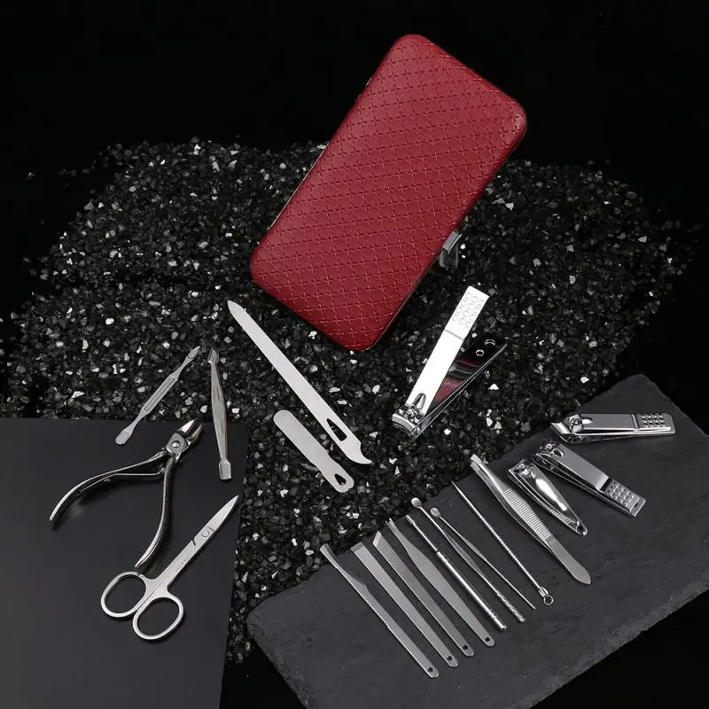 

/setNail Clippers Set Nail Pedicure Knife Scissors Care Kit Nail Cutting Dead Skin Clipper Nail Trimmers Manicure Tool