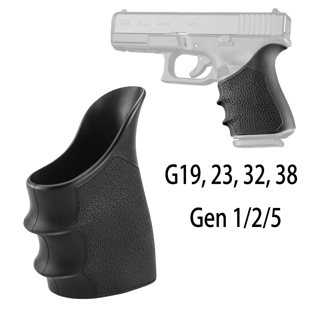 

For GLOCK 19, 23, 38 Rubber Grip Sleeve For GLOCK 17,18, 20, 21, 22, 31, 34, 40, 41 Hunting Tactical For Taurus G2c, G3c, PT111