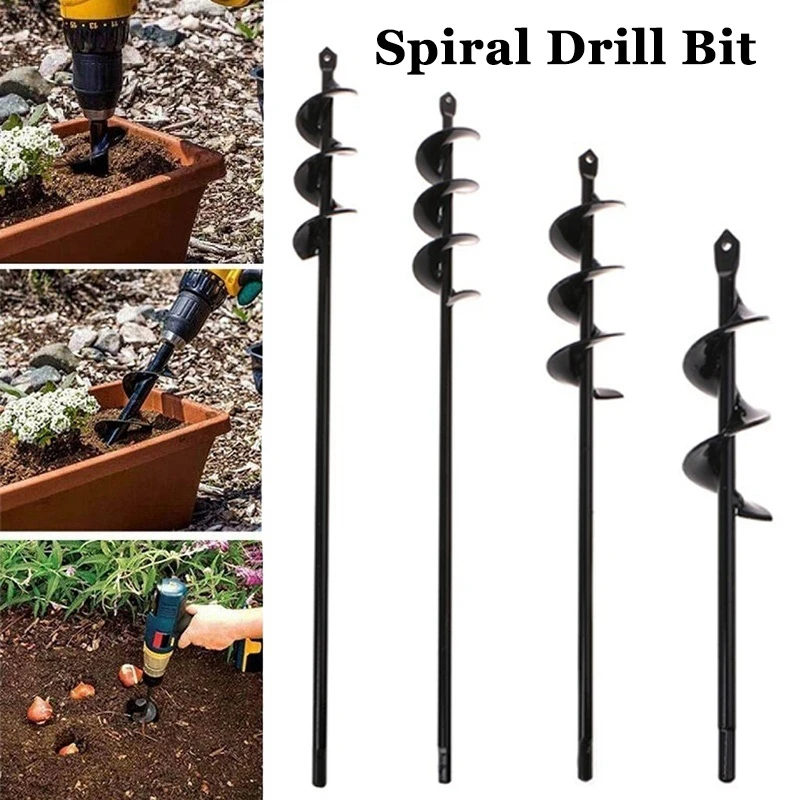 

BIAONU Planter Garden Auger Drill Bit For Garden Seed Planting Gardening Fence Flower Planter