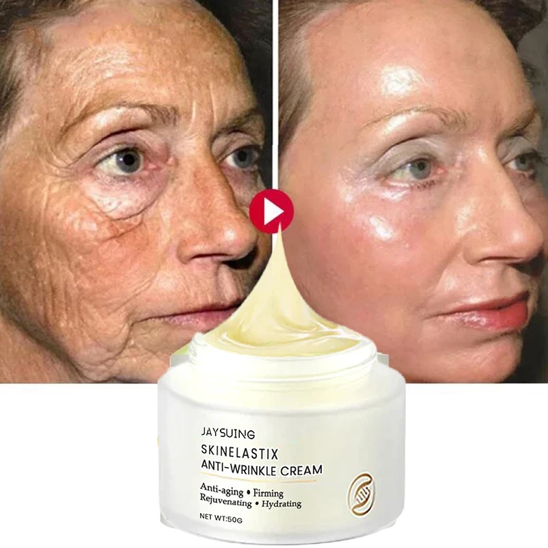 

50g Collagen Anti-wrinkle Face Cream Tighten Lifting Fade Fine Lines Anti Aging Hyaluronic Acid Moisturizing Whitening Skin Care