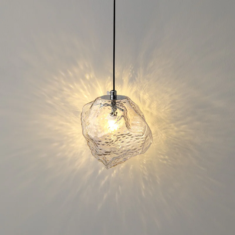 

_ Подвесная лампа, стеклянная люстра с пузырьковыми шариками, современные стеклянные светильники для гостиной, столовой, спальни, домашний ...