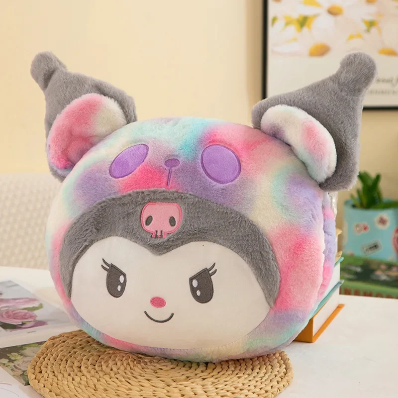 

New Sanrio Kuromi Hand Warming Pillow Cinnamoroll Hello Kitty Plush Toy Melody Doll Cushion Plush Animal Sotong Sanrio Plushie