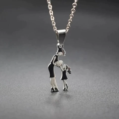 Семейное ожерелье из нержавеющей стали Suteyi