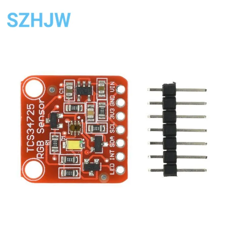 Цветовой датчик CJMCU-34725 TCS34725, модуль платы разработки цветного датчика RGB CJMCU34725