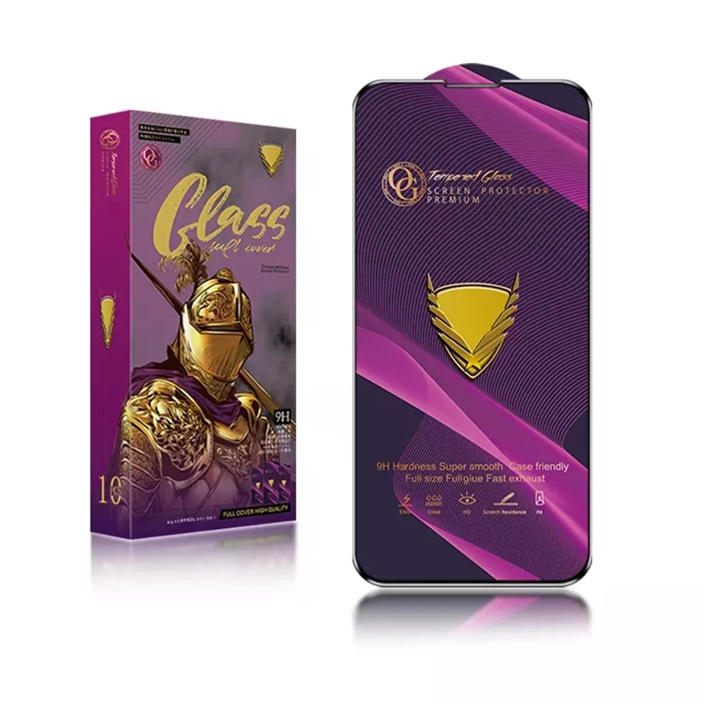 25pcs OG Tempered Glass Full Cover Curved Screen Protector Film Guard For iPhone 14 Pro Max 13 Mini 12 11 XS XR X 8 7 6 Plus SE