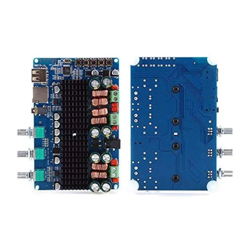 Лучшие предложения Плата усилителя мощности плата цифрового 2 1 каналов Bluetooth USB TF