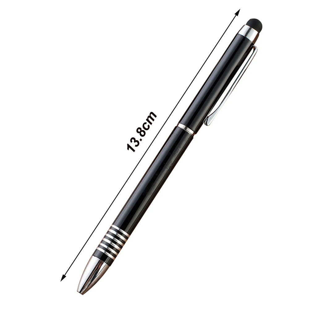 50Pcs Universal Stylus Ballpoint Pens 2 in 1 For iPad iPhone Tablet Laptops Kindle Samsung Capacitive Touch Screens Custom Logo images - 6