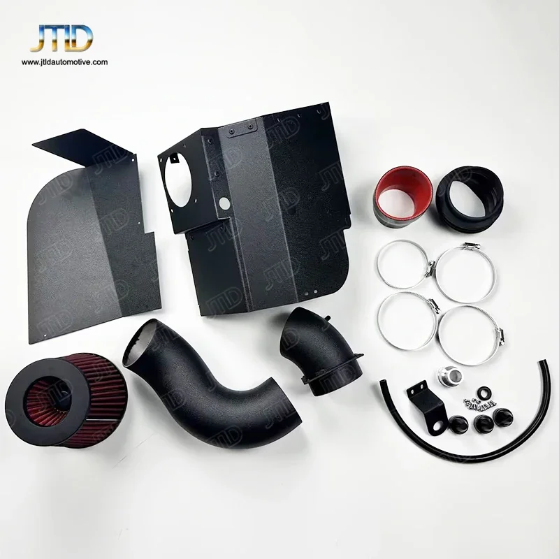 Система производительности JTLD черная впускная труба холодного воздуха для Golf GTI