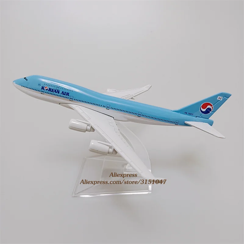 16 см корейский Боинг B747 аэробус A380 JEJU JIN TWAY B737 Сеул Пусан асана A320 модель литая