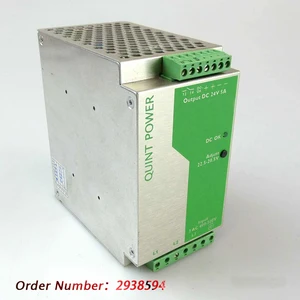 2938594 QUINT-PS-3X400-500A C/24DC/5  QUINT 24VDC/5A Switching Power Supply Fast Ship Works Perfectly For Phoenix