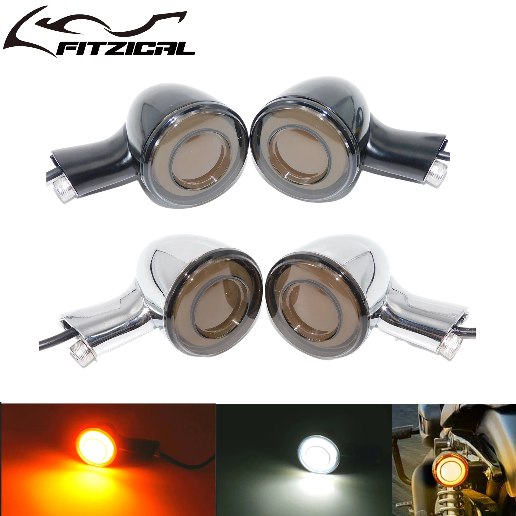 

2 шт., задний указатель поворота для мотоцикла