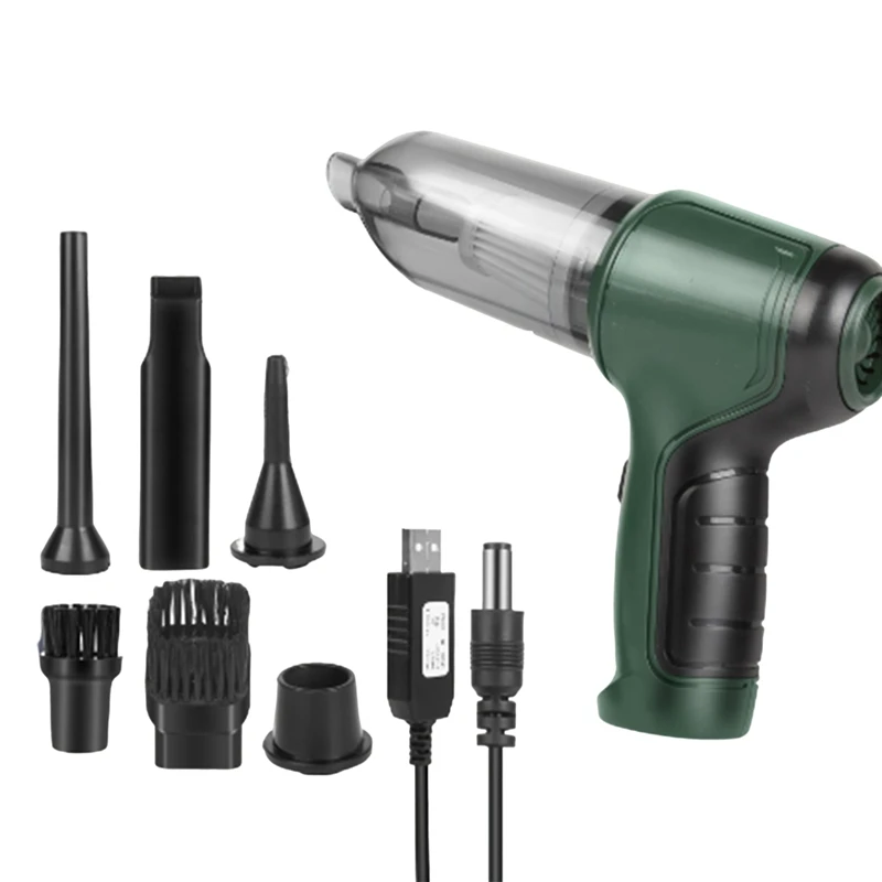 

95000PA Car Vacuum Cleaner 3In1 Wireless Vacuum Cleaner Auto Parts Household Appliances Strong Suction Cleaning Machine A