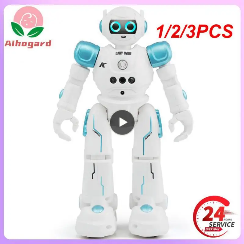 

1/2/3PCS Robot Toys - Gesture Sensing Remote Control Intelligent Programmable Robot Toys for 3-8 Years Old Kids Birthday Gift