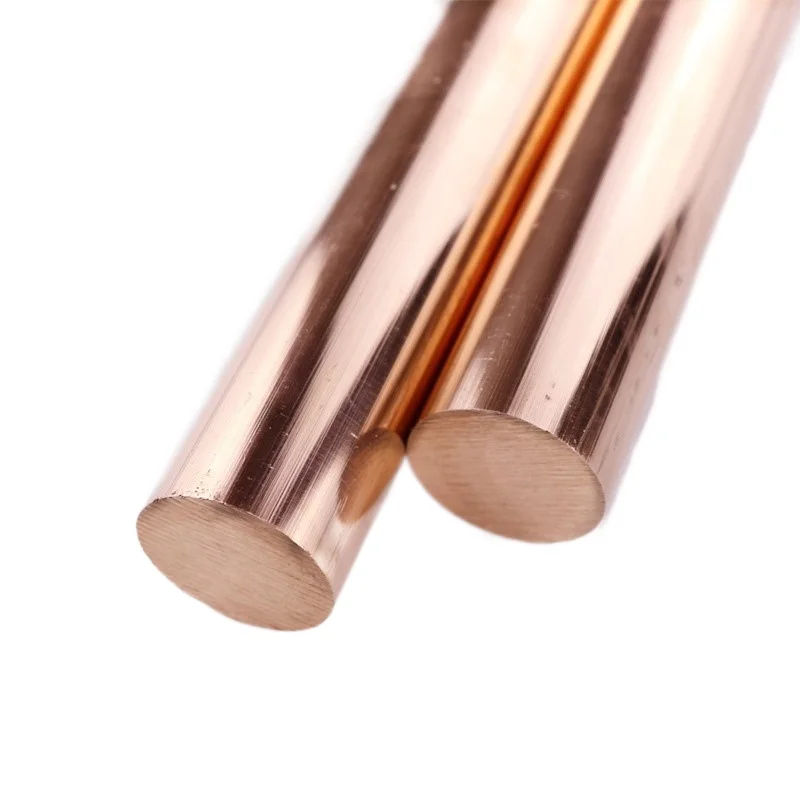 

Copper Bars Rods 14mm 20mm 10mm 12mm Round Rods Blank Scales Blade Length 200mm T2 Copper Bar Stick DIY One Piece