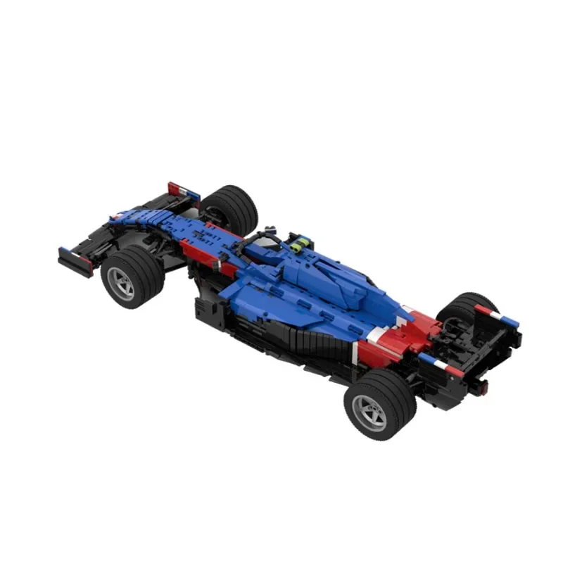 MOC-87359 Formula Super Racing F1 A521 гоночный автомобиль в сборе строительный блок модель MOC