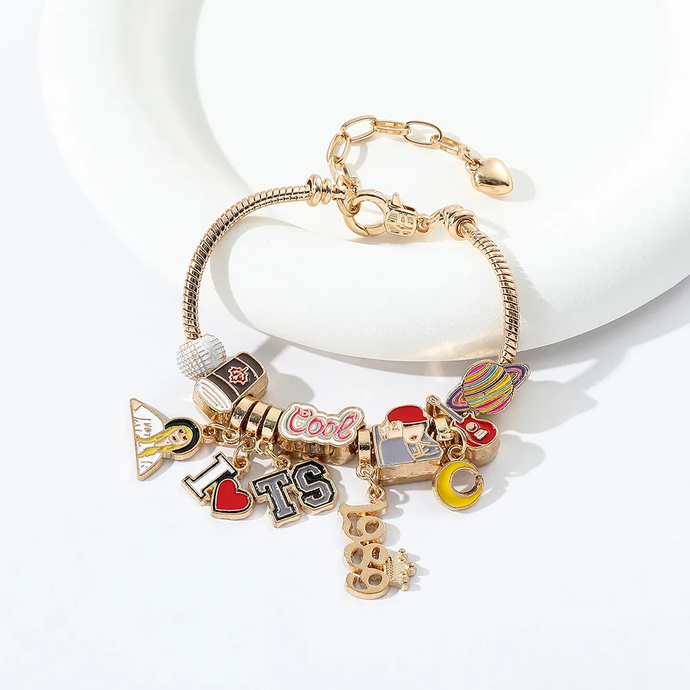 Набор браслетов Pop Diva - ожерелья из сплава Taylor своими руками декоративные подарки