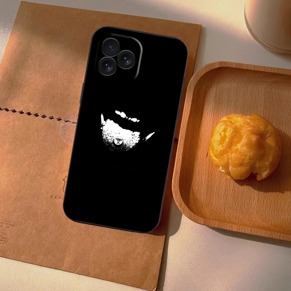 N-Narcissist O-Opium Carti Ken Carson Phone Case for iPhone 12 11 13 14 15 16 Max Pro Plus Black Soft Silicone Cover