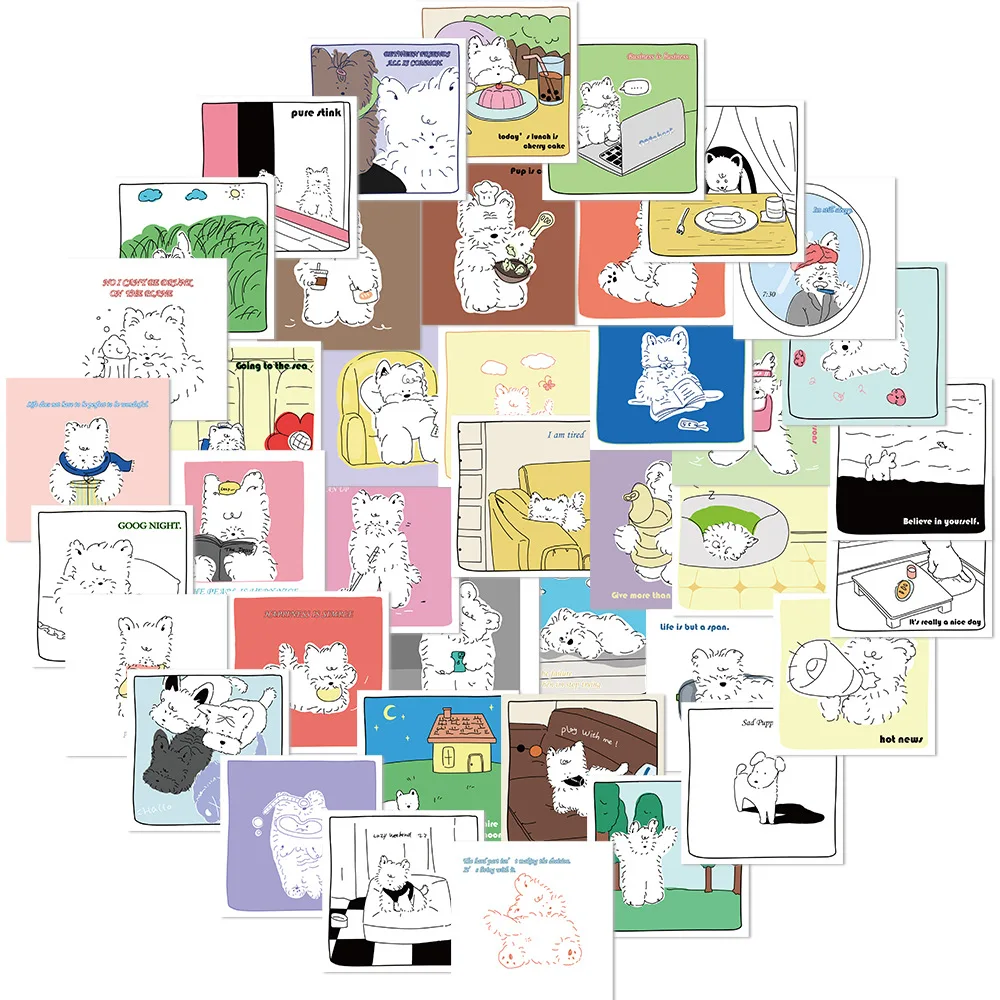 

10/30/40 шт., Стикеры для ноутбука, чемодана, телефона, гитары