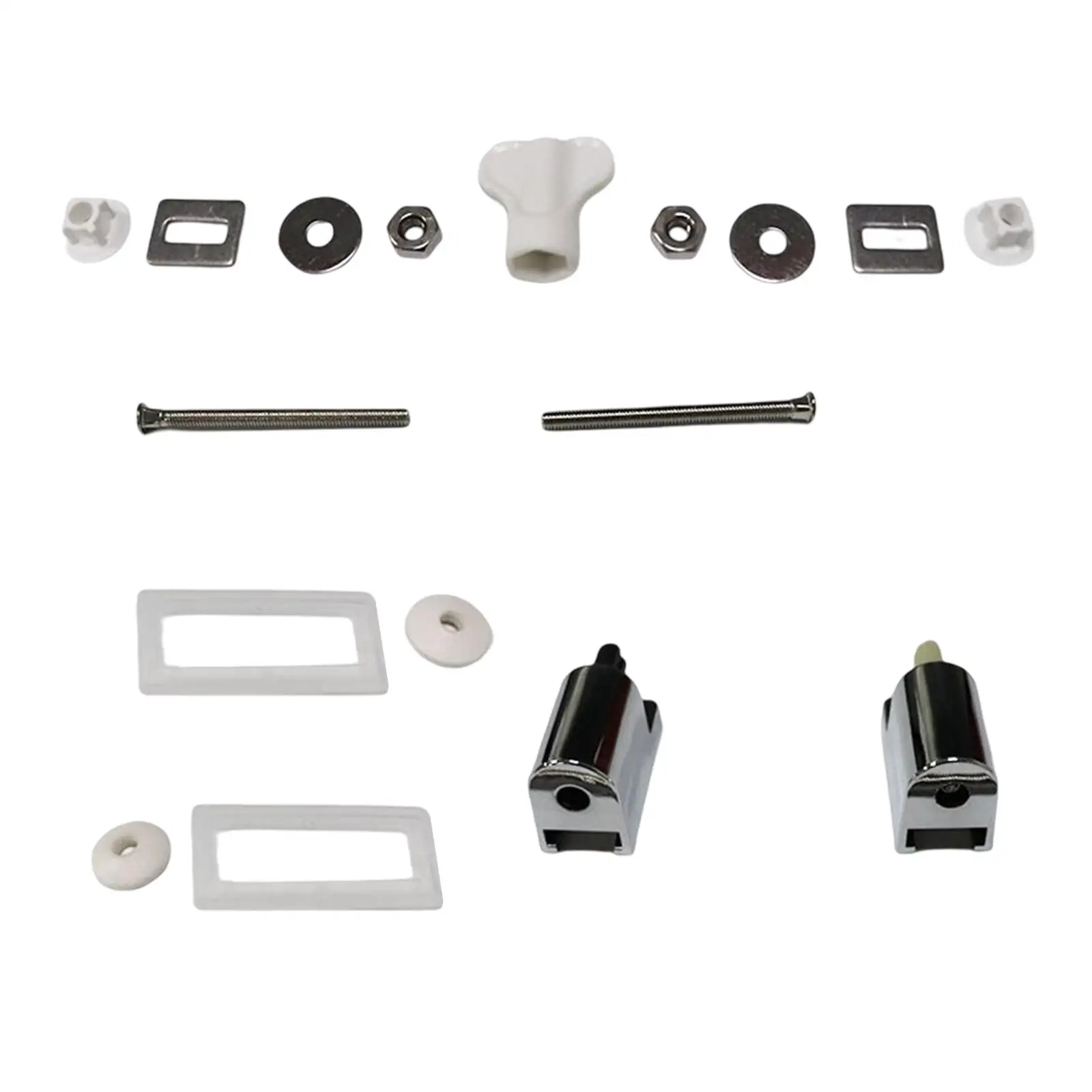 

Thickened Toilet Seat Hinge Set Toilet Cover Mounting Fixed Joint for Telescopic Flipping Sliding Rice Cooker Lids