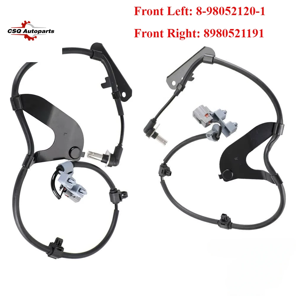 

Передний левый правый 8- 98052119 -1 8- 98052120 -1 Датчик скорости колеса ABS для Isuzu D-Max 4wd Isuzu Mu-X 2012-2017 8980521191 8980521201