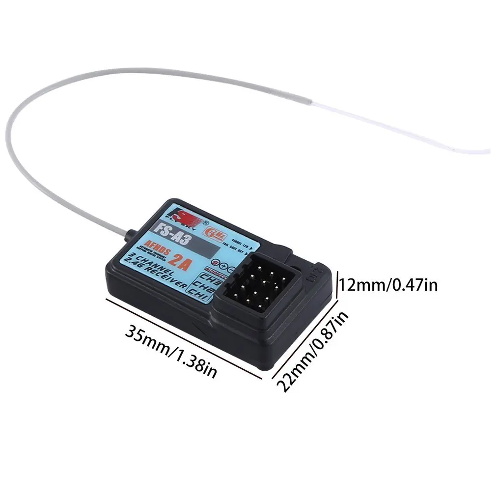 Приемник Flysky FS-A3 AFHDS2A 2 4G 3CH для передатчика GT2E GT2G |