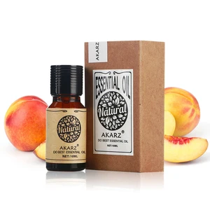 Эфирное масло меда персика AKARZ, натуральное масло, косметика, свечи, мыло, ароматизатор сделай сам, запахи, сырье, Медовое Персиковое Масло