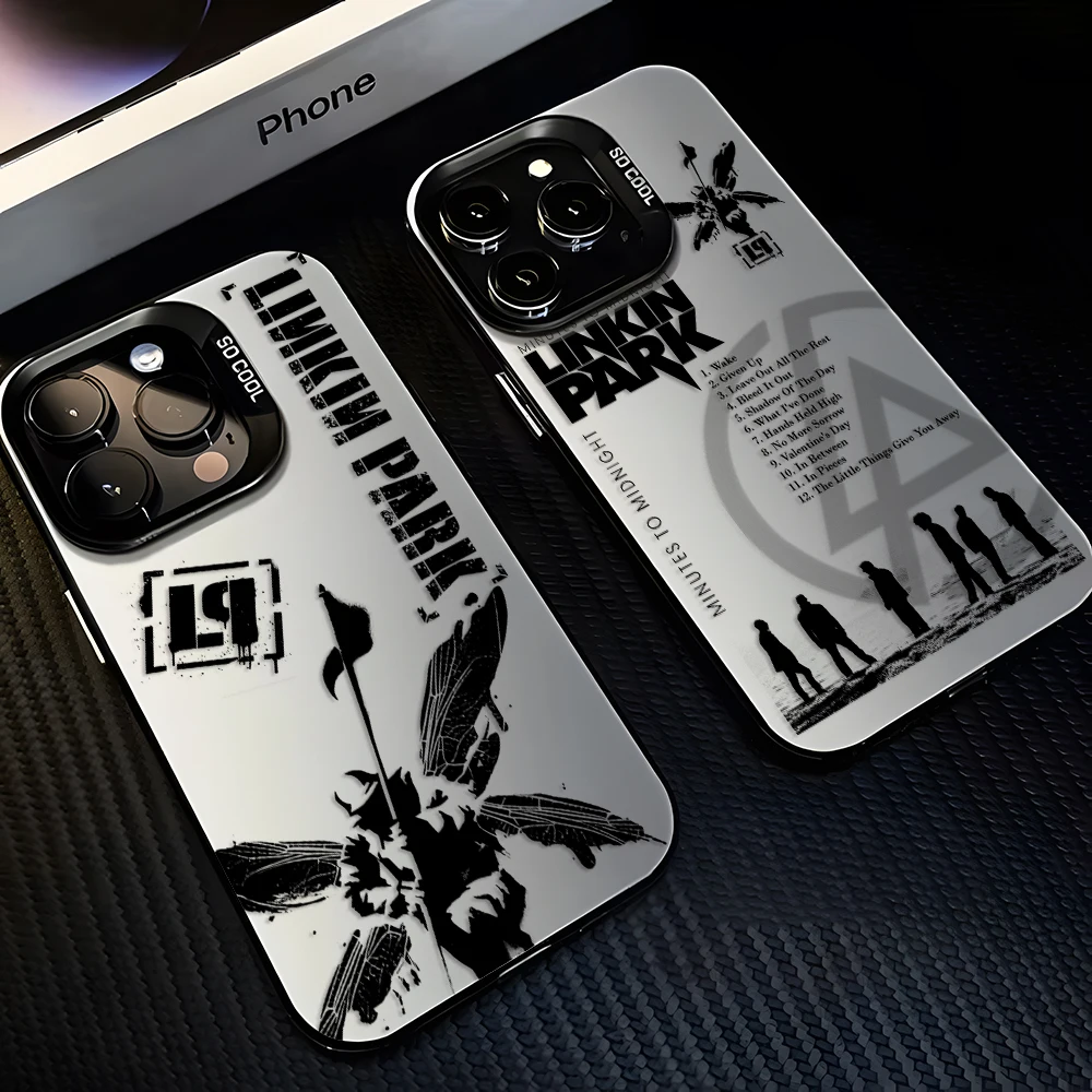 Фото Чехол для телефона Linkin Park, the music dream team, для iPhone 17 16 15 14 13 12 11 mini Pro Max X XR XSMAX 8 Air Plus, матовый, противоударный №1