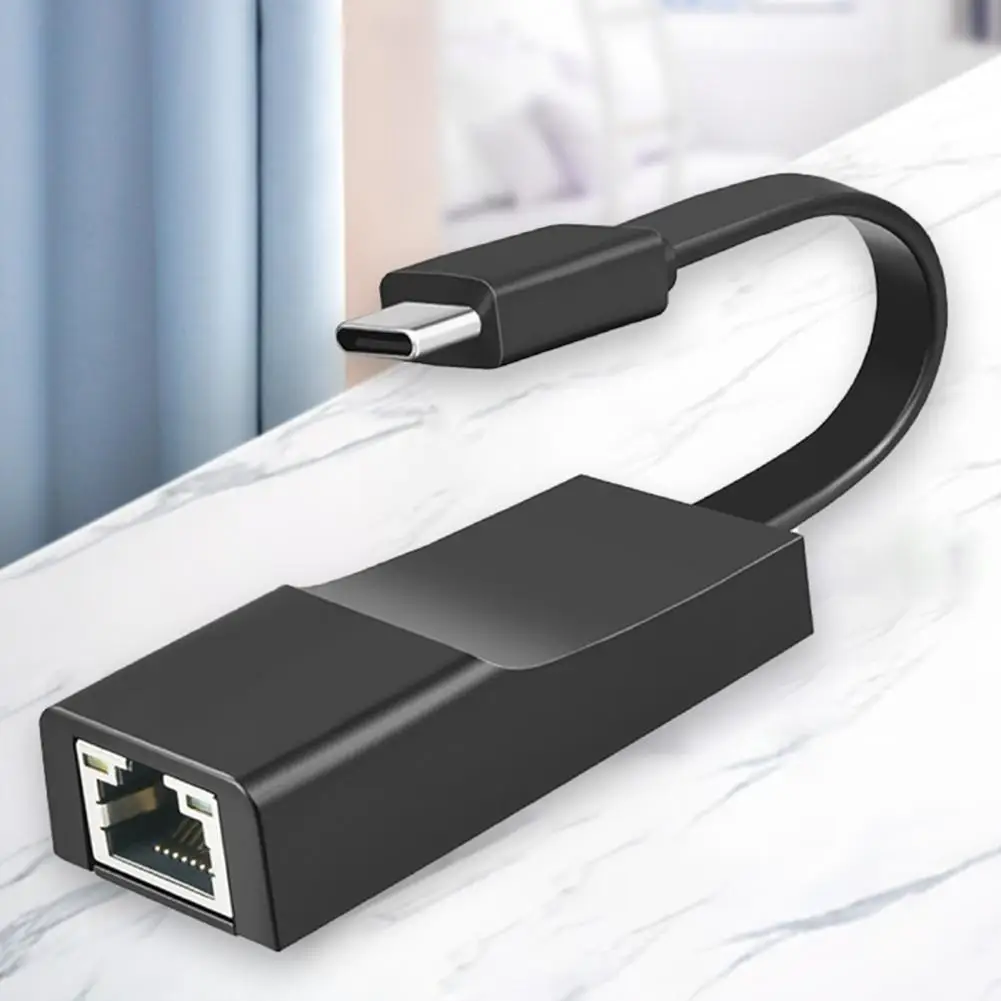 

Быстрая загрузка, легкая компьютерная сетевая карта USB 3,1 к RJ45 для ноутбука