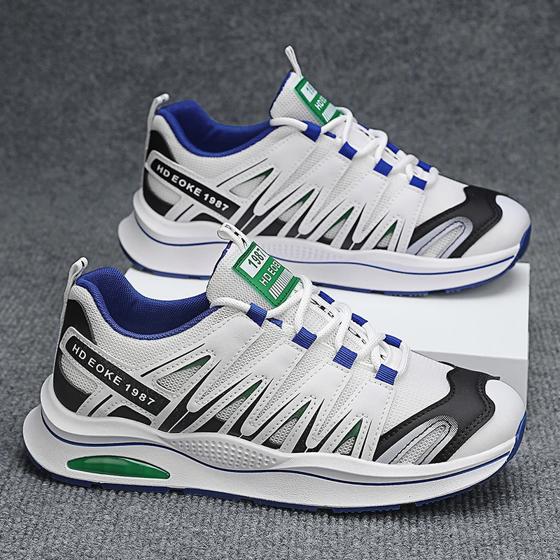 Кроссовки мужские спортивные классические дышащие Нескользящие популярная