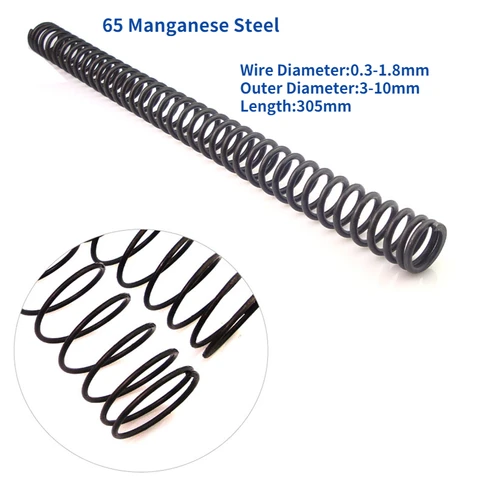 Компрессионная пружина из марганцевой стали 65