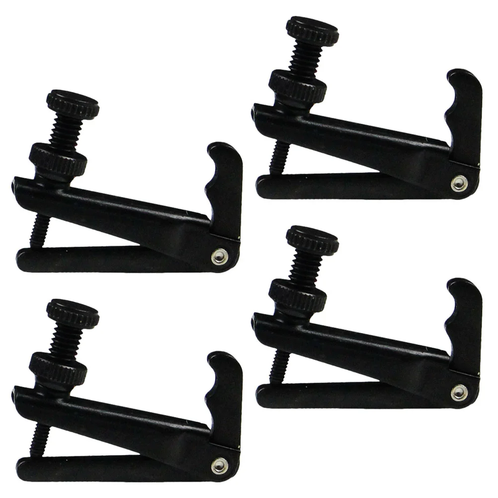

4 Violin Tuner Adjuster Fine String 3Brass Parts Ukele Beginners Full Accessories Size Screw Simple Supplies Replacement