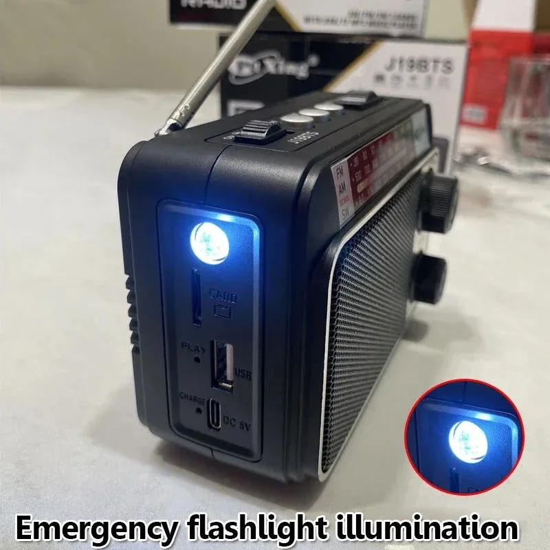 FM-радио беспроводной динамик с поддержкой TF-карты USB-зарядка MP3-плеер